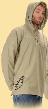 Men's Grateful Dead Stealie Cotton Hoodie - HalfMoonMusic