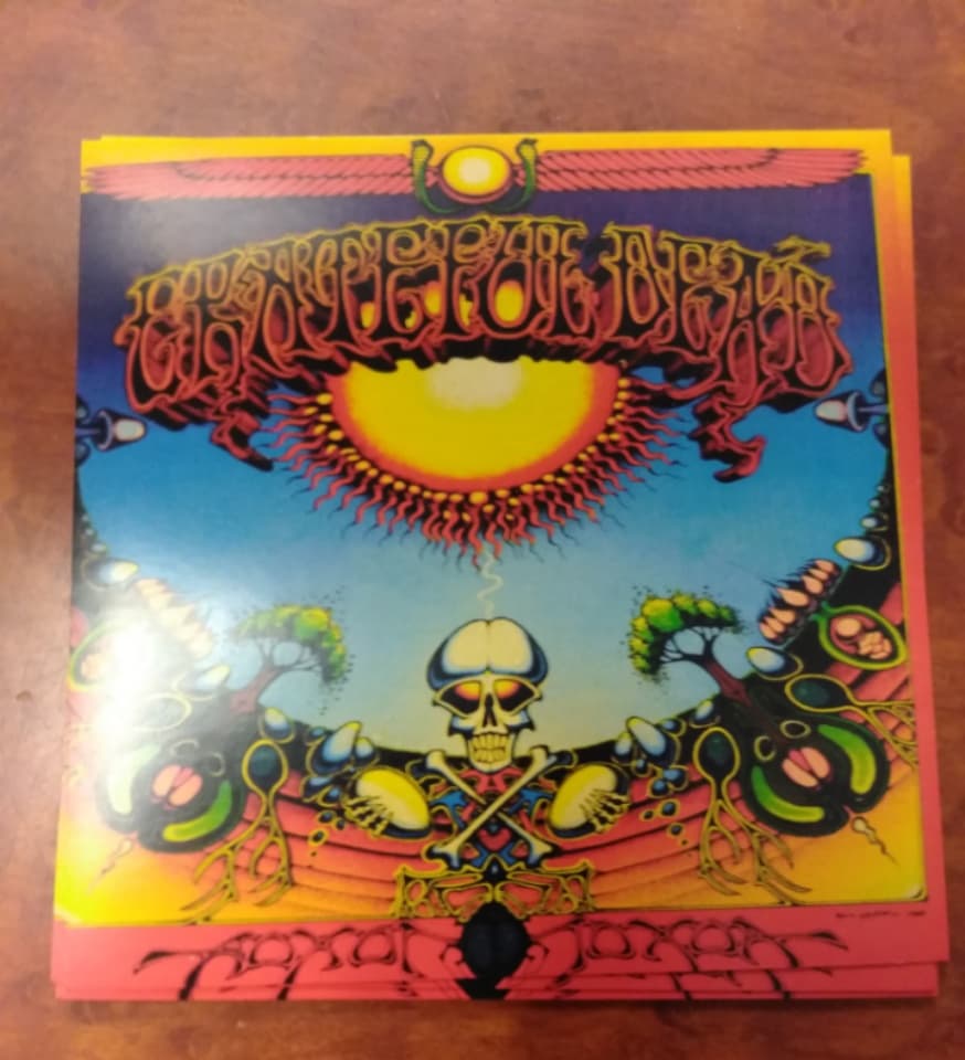 Grateful Dead Trees and Sunshine Sticker - HalfMoonMusic