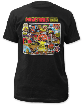 DISCONTINUED Mens Big Brother & The Holding Co. Cheap Thrills T-shirt - HalfMoonMusic
