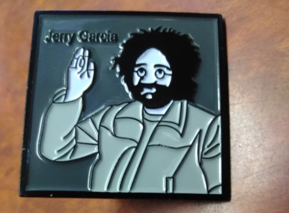 Waving Jerry Hat Pin - HalfMoonMusic