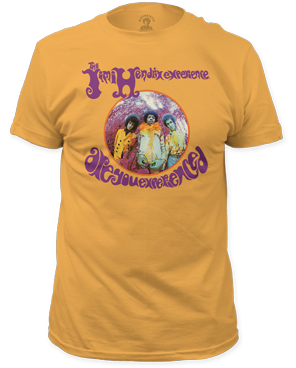 Men's Jimi Hendrix Are You Experienced T-Shirt - HalfMoonMusic