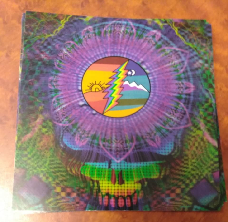 Grateful Dead Sunrise Sunset SYF Sticker - HalfMoonMusic
