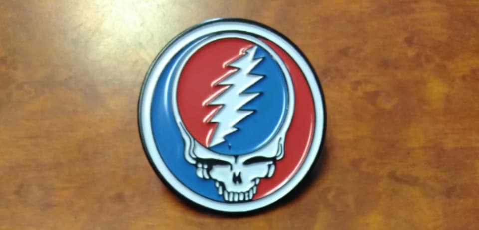 Grateful Dead SYF Hat Pin - HalfMoonMusic