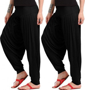 Solid Harem Pants - HalfMoonMusic