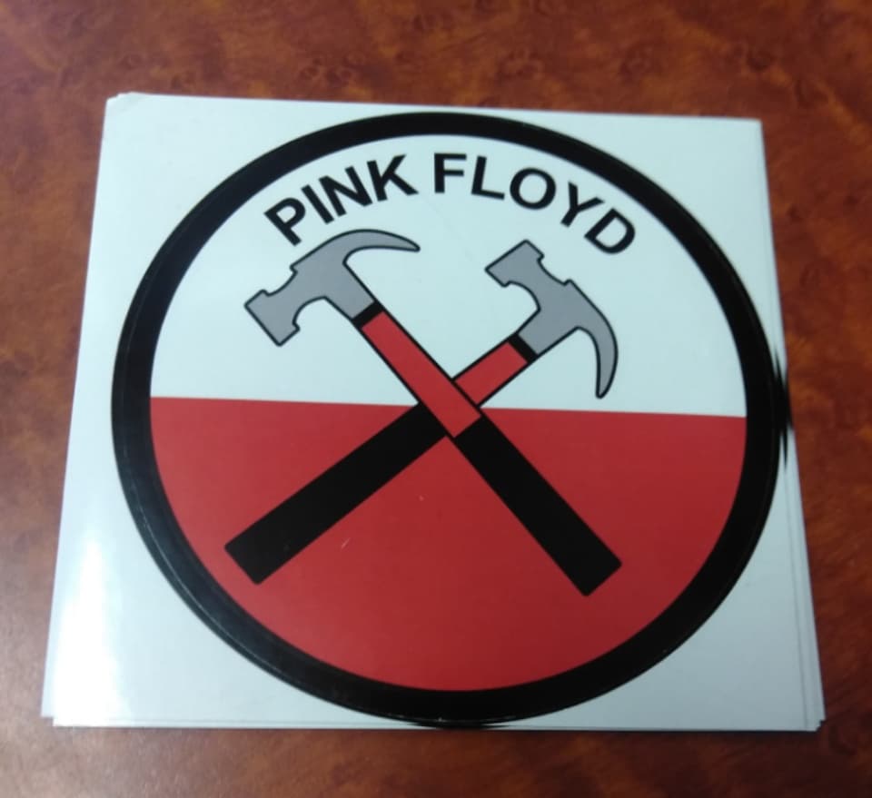 Pink Floyd Hammers Sticker - HalfMoonMusic
