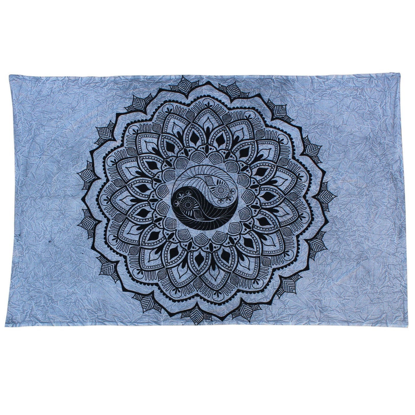 Yin Yang Mandala Tapestry - HalfMoonMusic