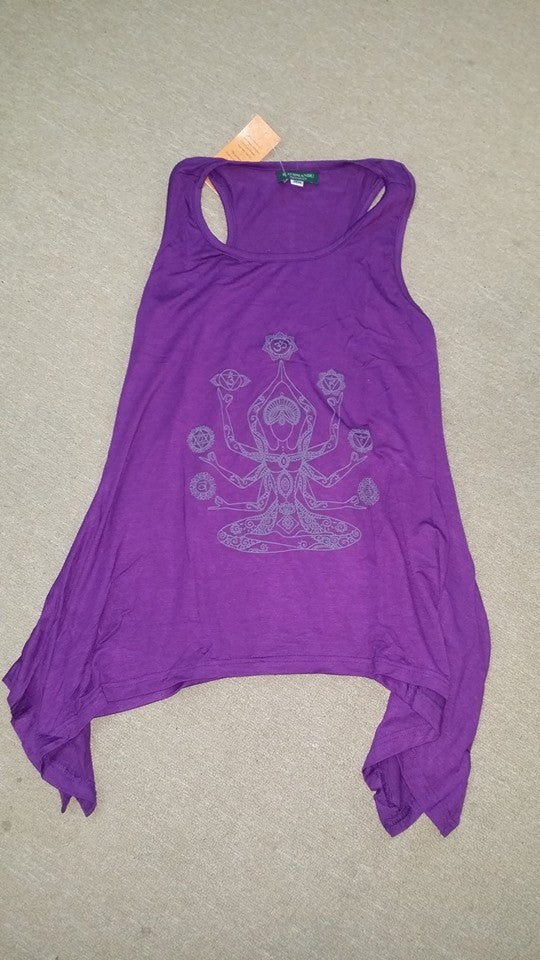 Women's Chakra Shiva Flow Tank Top - HalfMoonMusic