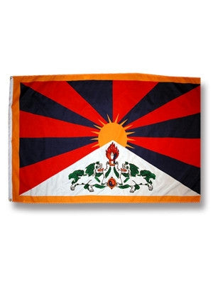 Tibet Flag - HalfMoonMusic