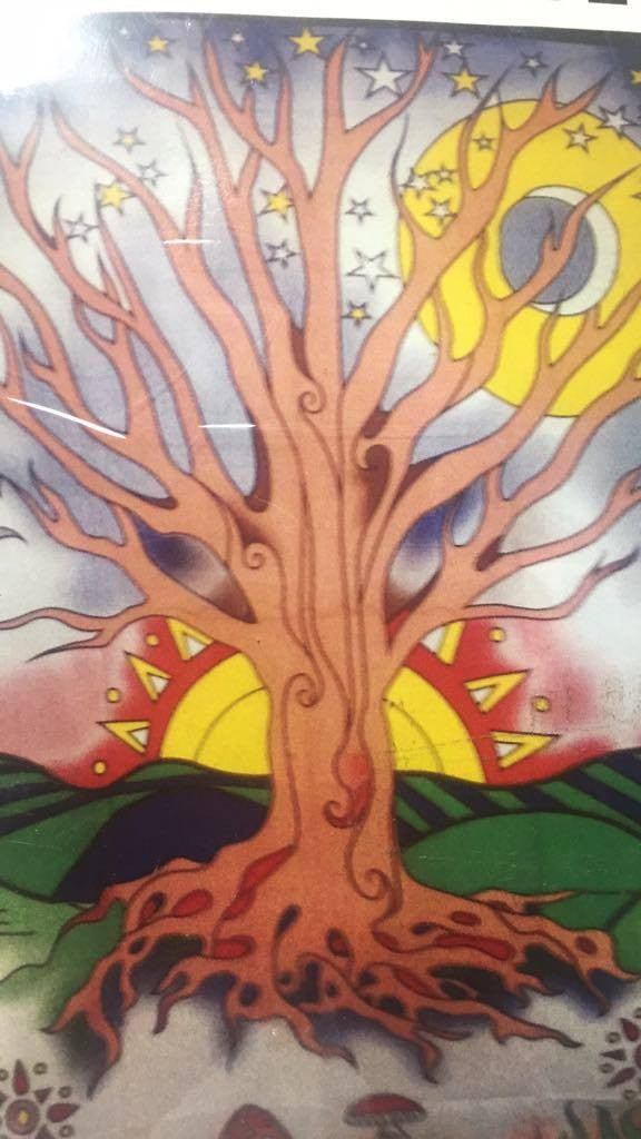 New Tree Of Life Tapestry - HalfMoonMusic