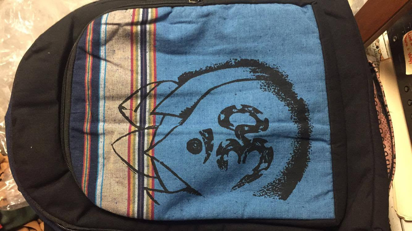 New Om Bagpack - HalfMoonMusic