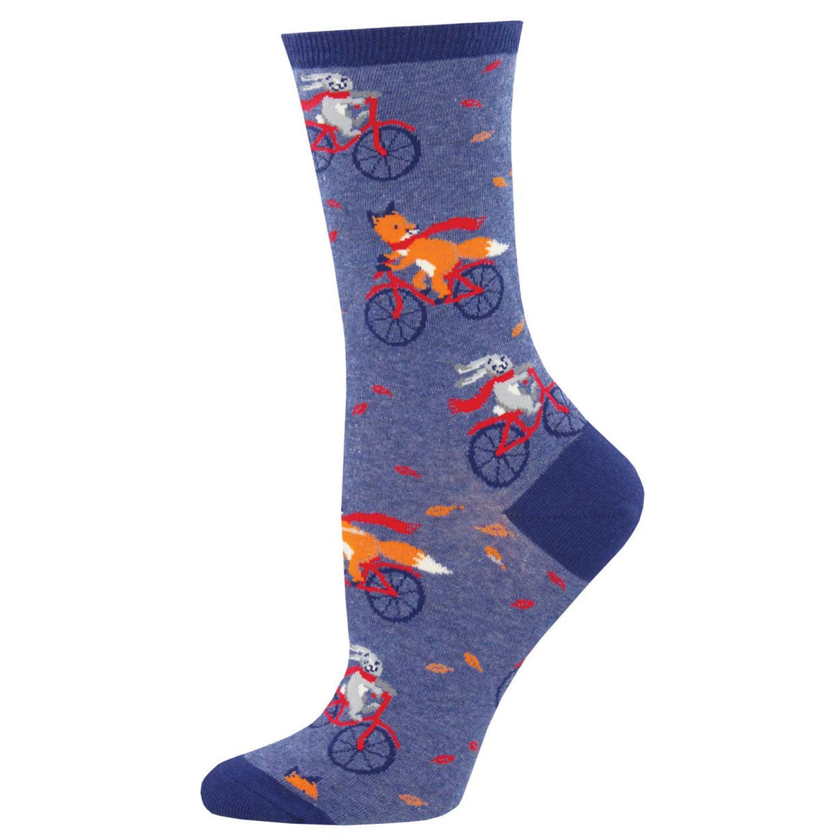 Womens Fall Weather Friends Socks - HalfMoonMusic