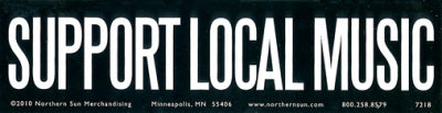 Support Local Music Sticker - HalfMoonMusic