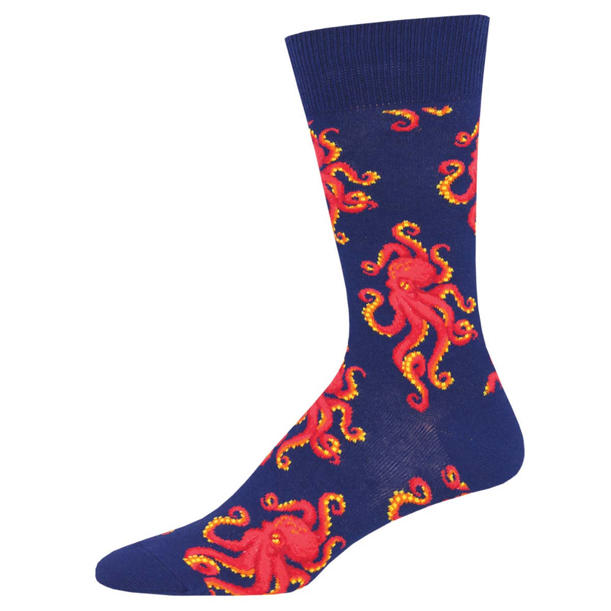 Mens Socktopus Crew Socks - HalfMoonMusic