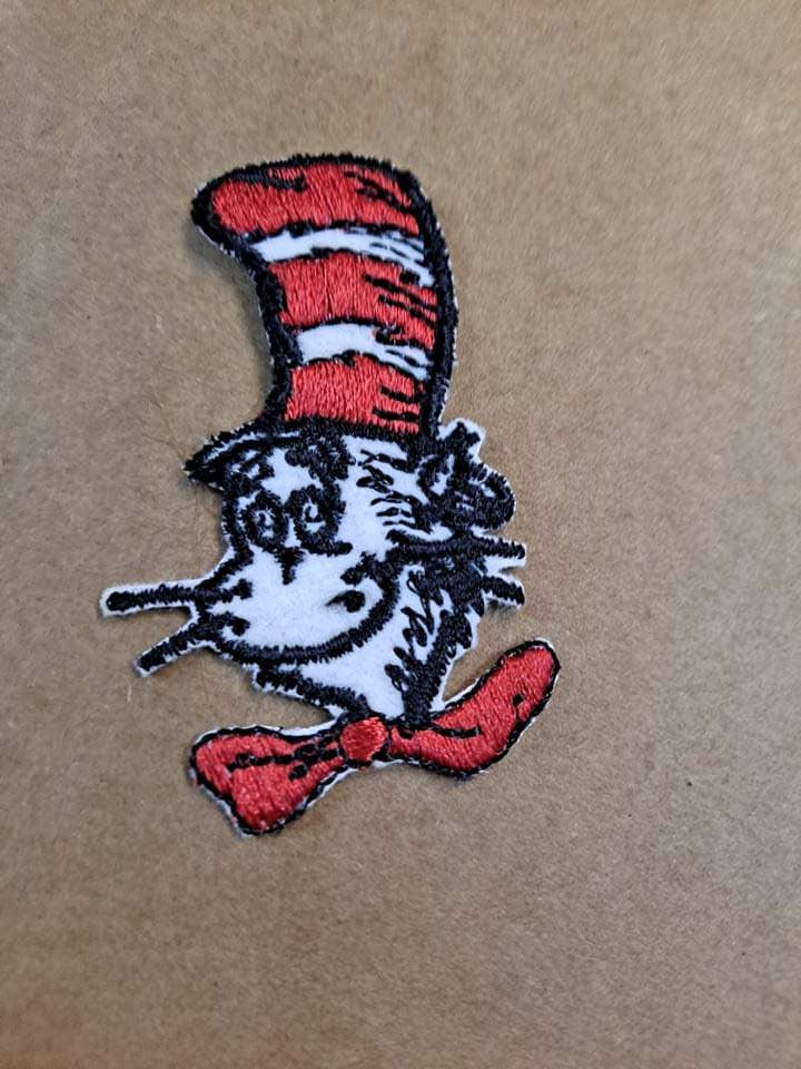 Cat In The Hat Patch - HalfMoonMusic
