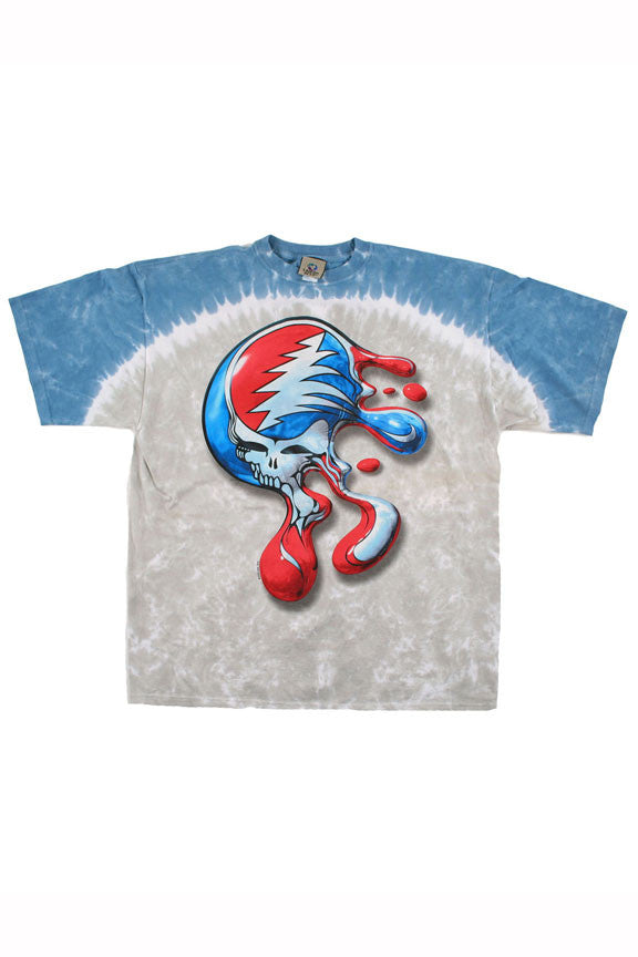 Grateful Dead Tie-Dye Melting SYF T-Shirt - HalfMoonMusic