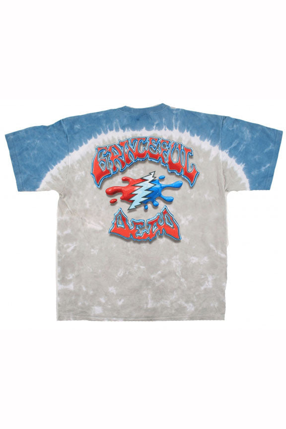 Grateful Dead Tie-Dye Melting SYF T-Shirt - HalfMoonMusic