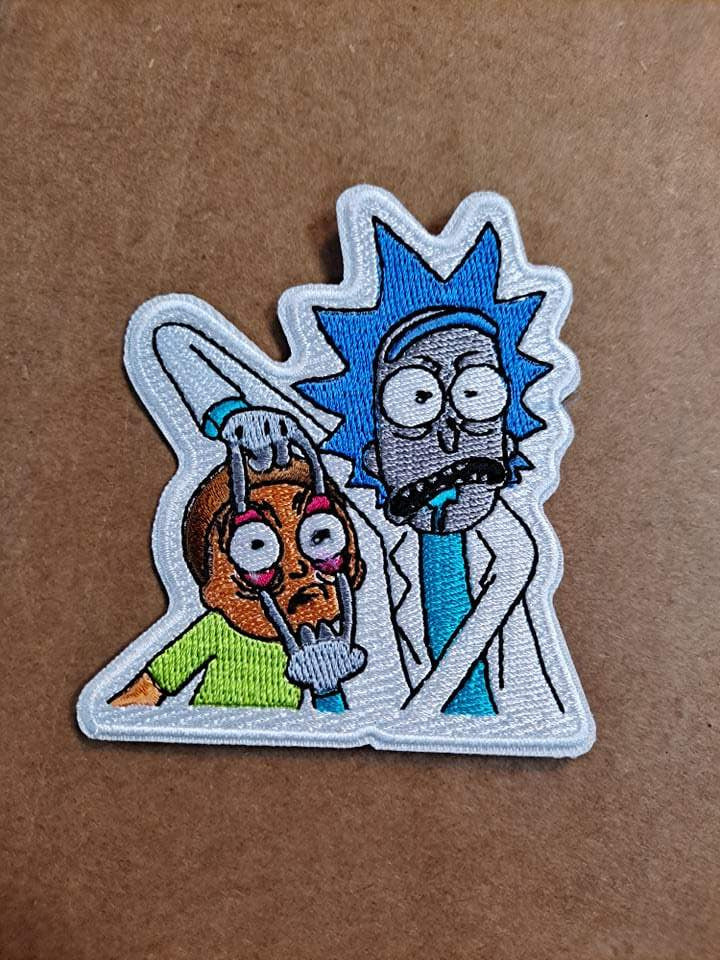 Rick & Morty Classic Patch - HalfMoonMusic