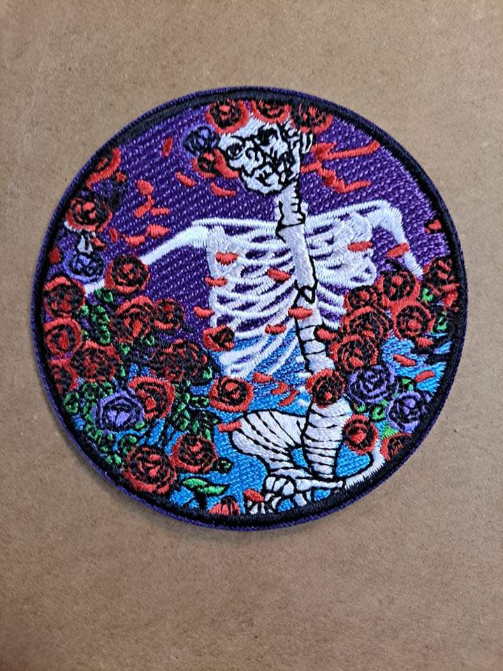 Grateful Dead Purple Bertha Patch - HalfMoonMusic