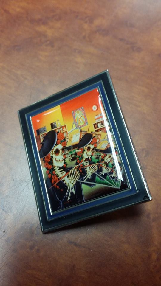 Grateful Dead Self Portrait Hat Pin - HalfMoonMusic