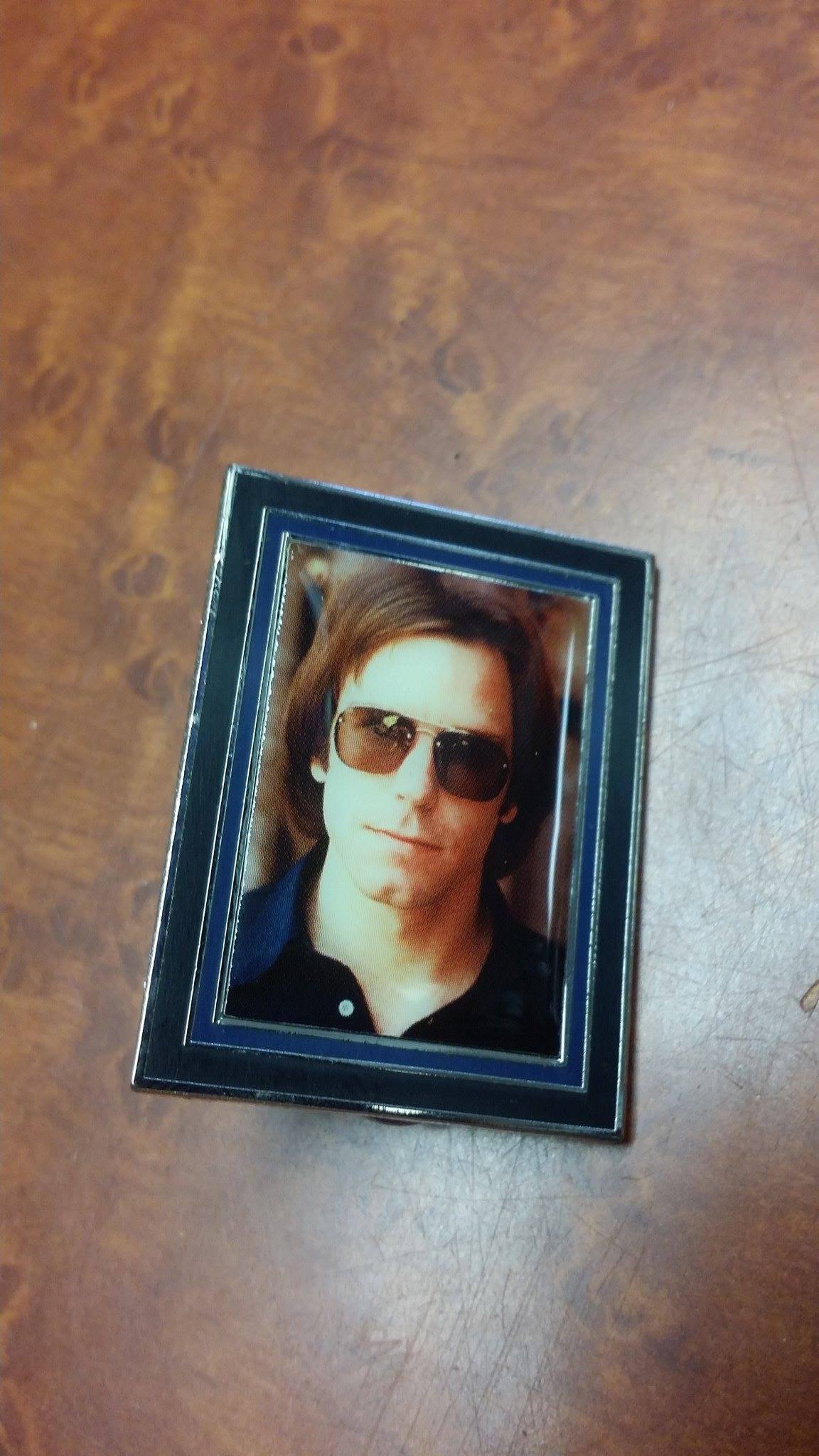 Bob Weir Head Shot Hat Pin - HalfMoonMusic