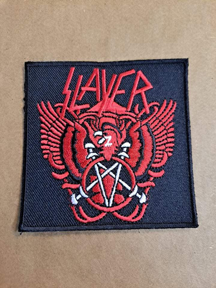 Slayer Eagle Pentagram Patch - HalfMoonMusic