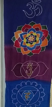 7 Chakra Wall Hanging - HalfMoonMusic