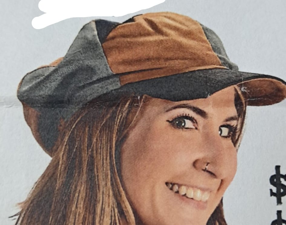 Patchwork Denim & Faux Suede Applejack Hat - HalfMoonMusic