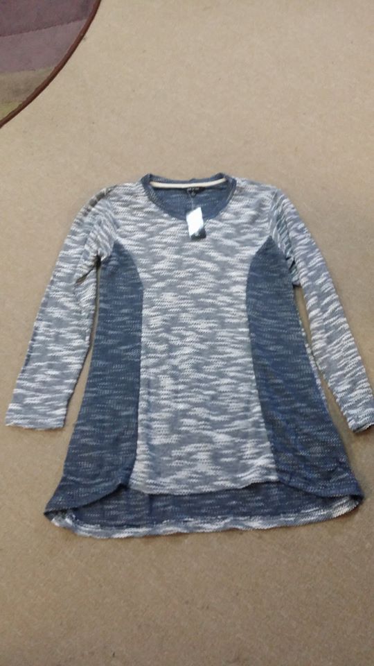 Womens Open Stitch High Low Sweater - HalfMoonMusic