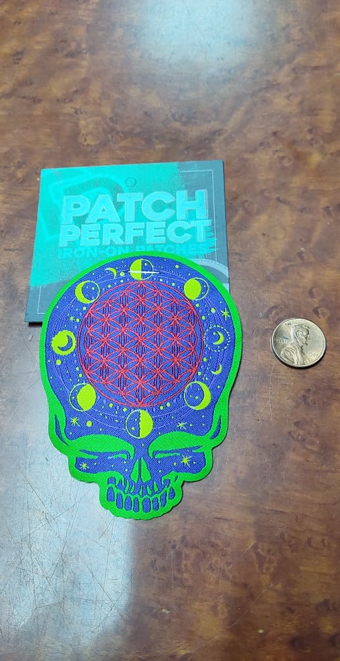 Moon Phases SYF Grateful Dead Patch - HalfMoonMusic