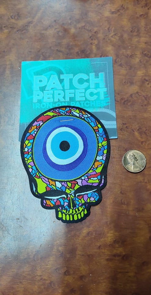 Grateful Dead Evil Eye SYF Patch - HalfMoonMusic
