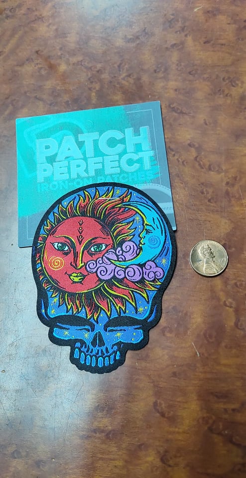 Grateful Dead SYF Sun Moon Patch - HalfMoonMusic