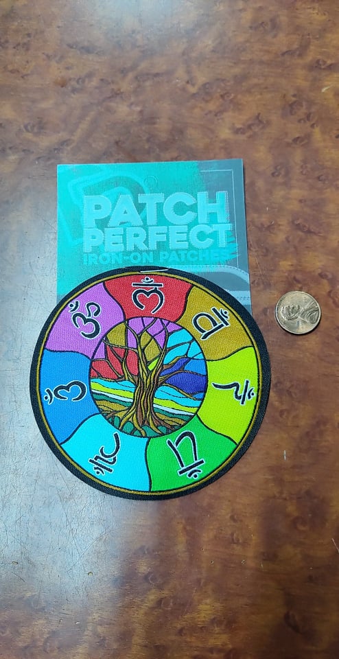 Chakra Tree Patch - HalfMoonMusic