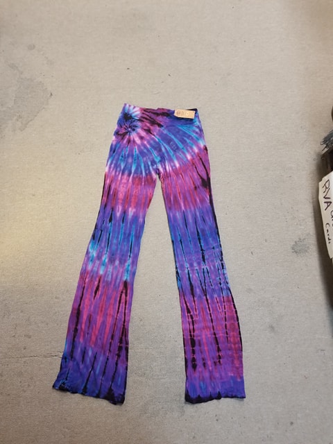 Spandex Tie Dye Pants - HalfMoonMusic