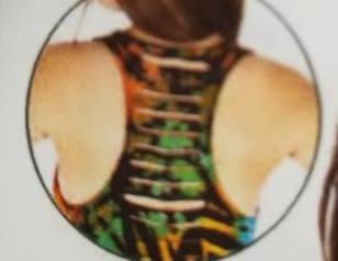 Tie Dye Spandex Razor Cut Tank Top - HalfMoonMusic