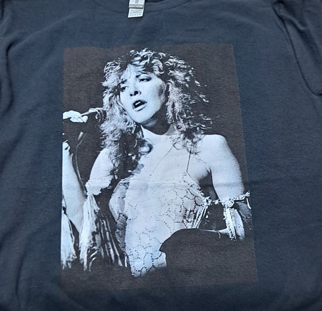 Mens Stevie Nicks Live T-Shirt - HalfMoonMusic