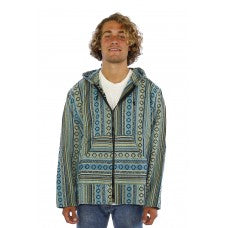 Zip-Up Style Baja Hoodie - HalfMoonMusic