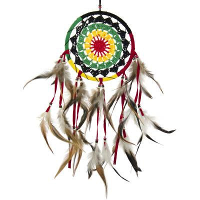 Rasta Dream Catcher - HalfMoonMusic