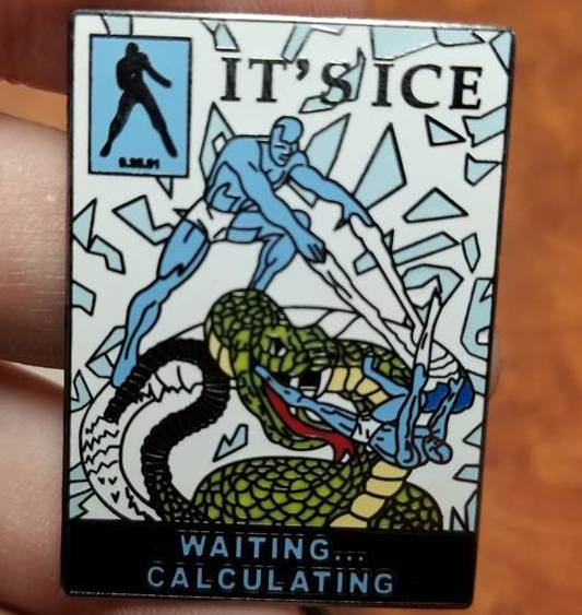 It's Ice Hat Pin - HalfMoonMusic