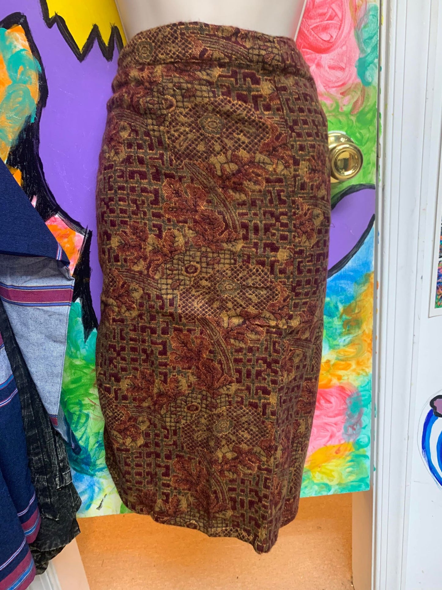 Women's Midi Wrap Skirt - HalfMoonMusic