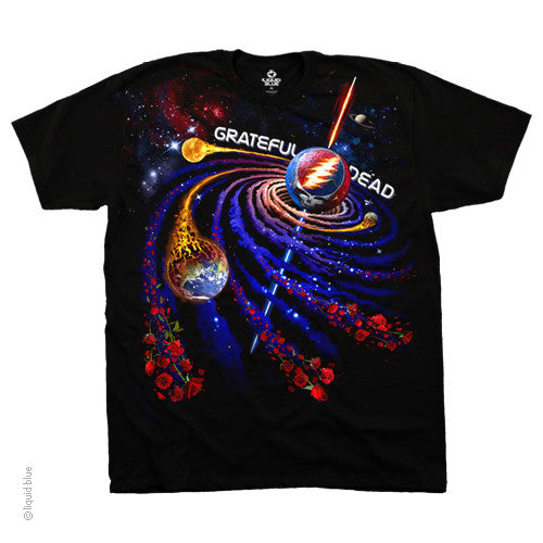 Grateful Dead Steal Your Orbit T-shirt - HalfMoonMusic