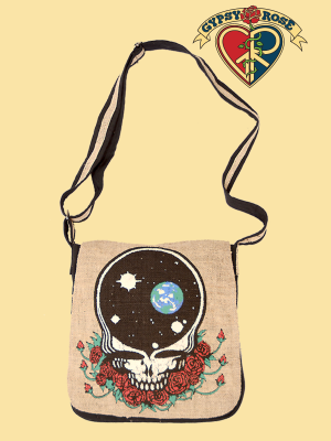Grateful Dead Hemp DJ Messenger Bags - HalfMoonMusic