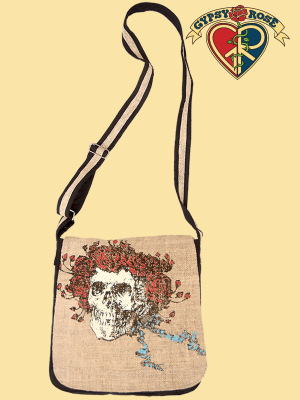 Grateful Dead Hemp DJ Messenger Bags - HalfMoonMusic