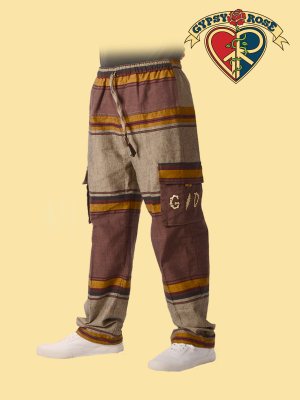 GD Bolts and Bones Embroidered Pants - HalfMoonMusic