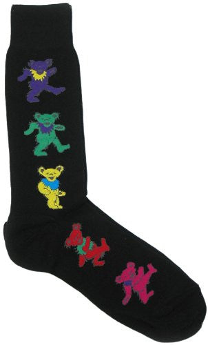 Grateful Dead Dancing Bear Mens Socks - HalfMoonMusic