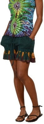 Ruffle Comfy Shorts - HalfMoonMusic
