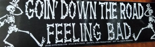 Goin Down The Road Sticker - HalfMoonMusic