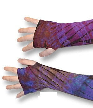 Tie Dye Spandex Arm Warmers - HalfMoonMusic