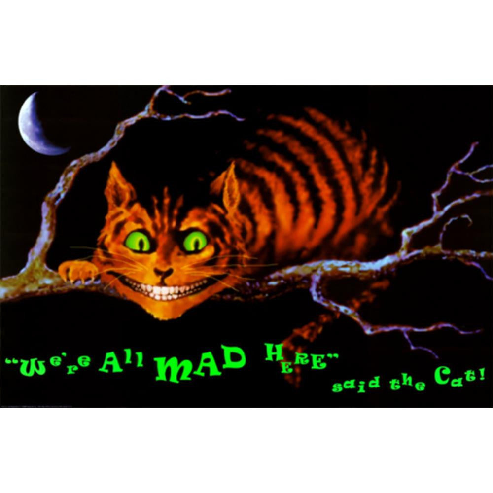 We're All Mad Poster - HalfMoonMusic