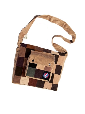 Grateful Dead SYF Patch Corduroy DJ Bag - HalfMoonMusic