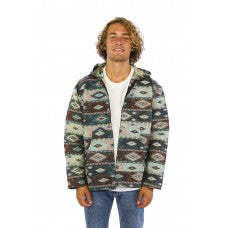 Aztec Sky Zip Up Hoodie - HalfMoonMusic
